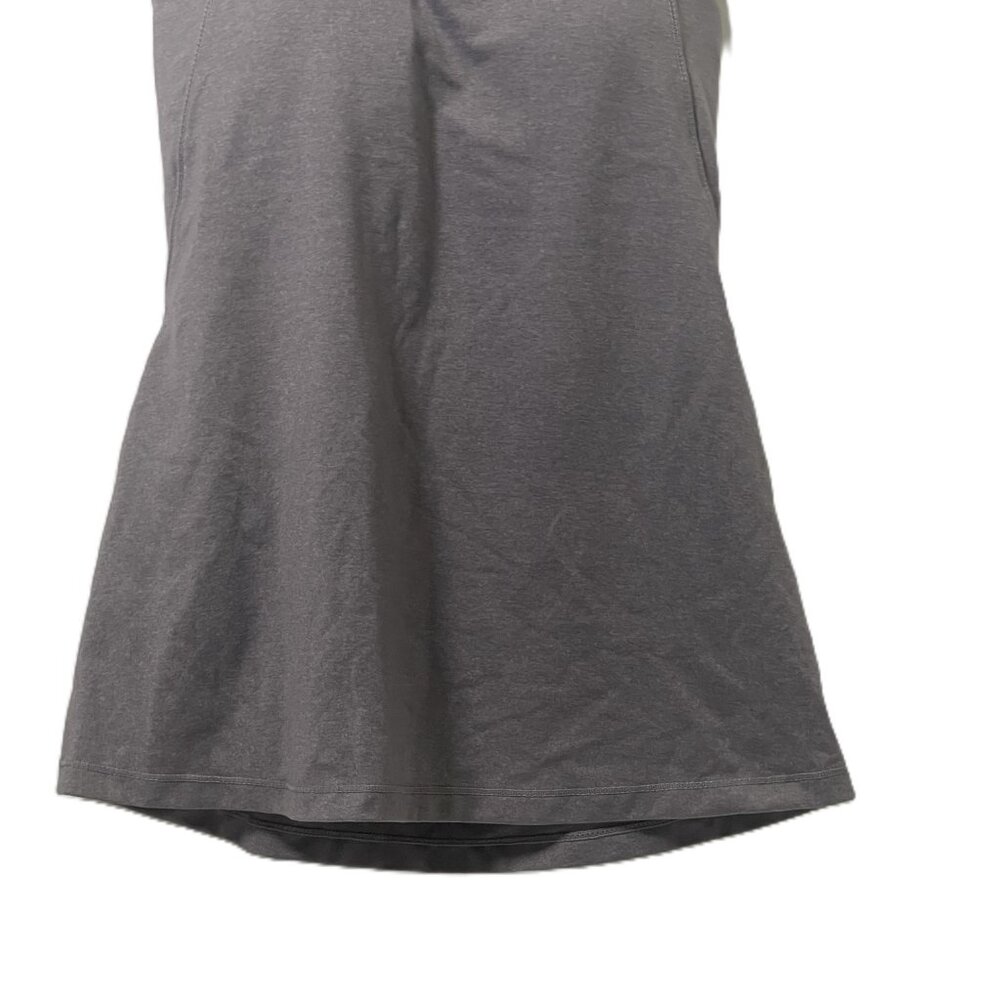 Women's Gray Solid Lightweight Racerback Tank Siz… - image 3
